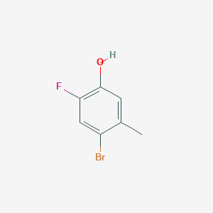 4-bromo-2-fluoro-5-methylphenol - (550400-07-2)