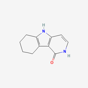 2,5,6,7,8,9-hexahydropyrido[4,3-b]indol-1-one - (55052-69-2)