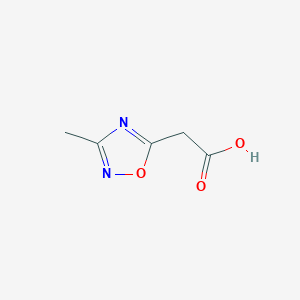 2-(3-methyl-1,2,4-oxadiazol-5-yl)acetic acid - (55151-91-2)