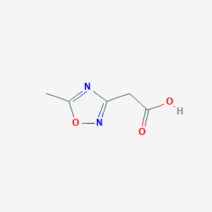 2-(5-methyl-1,2,4-oxadiazol-3-yl)acetic acid - (55151-96-7)