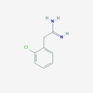 2-(2-CHLORO-PHENYL)-ACETAMIDINE - (55154-88-6)