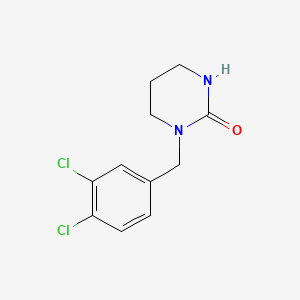 1-Benzyl-1,4-diazepan-5-one - (55186-89-5)