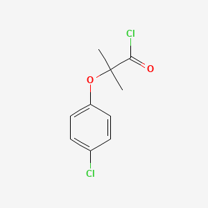 2-(4-CHLOROPHENOXY)-2-METHYLPROPANOYL CHLORIDE - (5542-60-9)