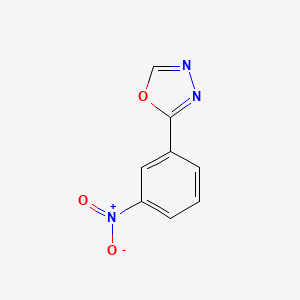 2-(3-nitrophenyl)-1,3,4-oxadiazole - (5565-72-0)
