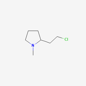 2-(2-Chloroethyl)-1-methylpyrrolidine hydrochloride - (56824-22-7)