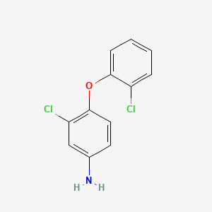 3-CHLORO-4-(2-CHLOROPHENOXY)ANILINE - (56966-54-2)