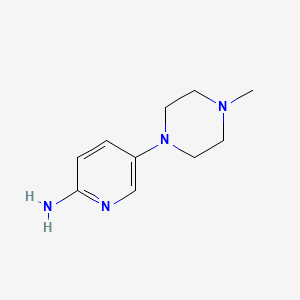 1-METHYL-4-(6-AMINOPYRIDIN-3-YL)PIPERAZINE - (571189-49-6)
