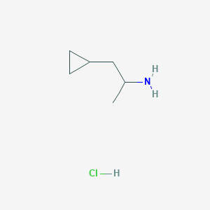 2-CYCLOPROPYL-1-METHYL-ETHYLAMINE HYDROCHLORIDE - (57294-58-3)