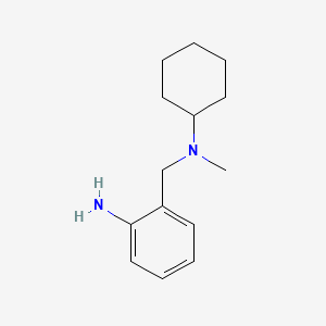 2-((Cyclohexyl(methyl)amino)methyl)aniline - (57365-08-9)