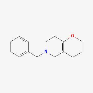 6-Benzyl-3,4,5,6,7,8-hexahydro-2H-pyrano[3,2-c]pyridine - (57446-01-2)