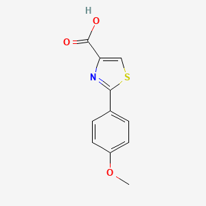 2-(4-METHOXYPHENYL)-1,3-THIAZOLE-4-CARBOXYLIC ACID - (57677-80-2)