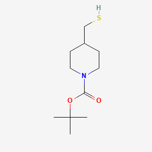 tert-butyl 4-(mercaptomethyl)piperidine-1-carboxylate - (581060-27-7)