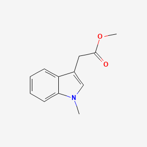 1H-Indole-3-acetic acid, 1-methyl-, methyl ester - (58665-00-2)