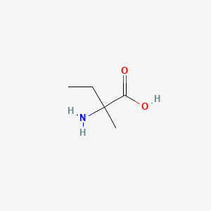 (S)-2-Amino-2-methylbutanoic acid - (595-40-4)