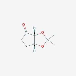 (-)-(3AR,6AR)-TETRAHYDRO-2,2-DIMETHYL-4H-CYCLOPENTA-1,3-DIOXOL-4-ONE - (595581-64-9)