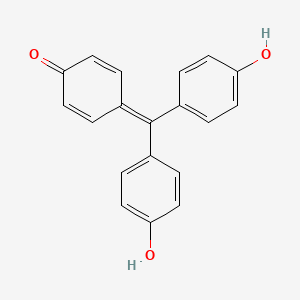 2,5-Cyclohexadien-1-one, 4-[bis(4-hydroxyphenyl)methylene]- - (603-45-2)