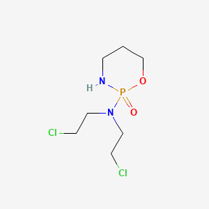 2-[Bis(2-chloroethyl)amino]tetrahydro-2H-1,3,2-oxazaphosphorine-2-oxide monohydrate - (6055-19-2)