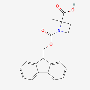 1-(9H-fluoren-9-ylmethoxycarbonyl)-2-methyl-azetidine-2-carboxylic acid - (610271-10-8)