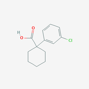 1-(3-CHLOROPHENYL)CYCLOHEXANECARBOXYLIC ACID - (610791-40-7)