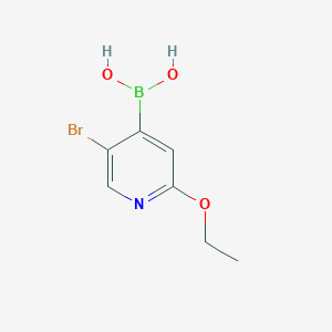 5-BROMO-2-ETHOXY-4-PYRIDINEBORONIC ACID - (612845-46-2)
