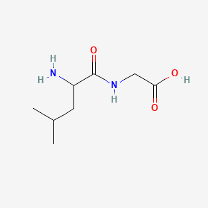2-(2-Amino-4-methylpentanamido)acetic acid - (615-82-7)