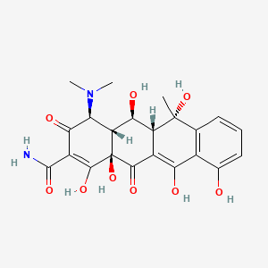 2-Naphthacenecarboxamide,4-(dimethylamino)-1,4,4a,5,5a,6,11,12a-octahydro-3,5,6,10,12,12a-hexahydroxy-6-methyl-1,11-dioxo-, dihydrate, (4S,4aR,5S,5aR,6S,12aS)- - (6153-64-6)