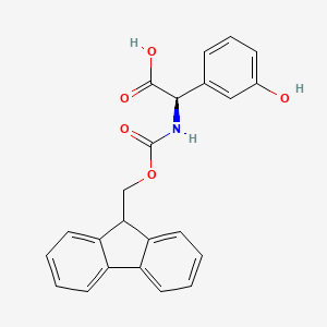 (R)-a-(Fmoc-amino)-3-hydroxy-benzeneacetic acid - (615553-60-1)