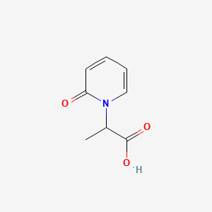 2-(2-oxopyridin-1(2H)-yl)propanoic acid - (62031-77-0)