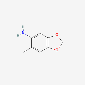 (6-methyl-1,3-benzodioxol-5-yl)amine - (62052-49-7)