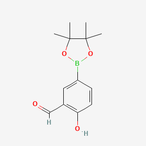 2-Hydroxy-5-(4,4,5,5-tetramethyl-1,3,2-dioxaborolan-2-yl)-benzaldehyde - (620595-36-0)