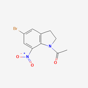 1-(5-Bromo-7-nitroindolin-1-yl)ethanone - (62368-07-4)
