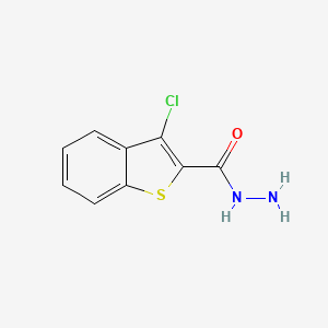 3-CHLORO-BENZO[B]THIOPHENE-2-CARBOXYLIC ACID HYDRAZIDE - (62524-21-4)