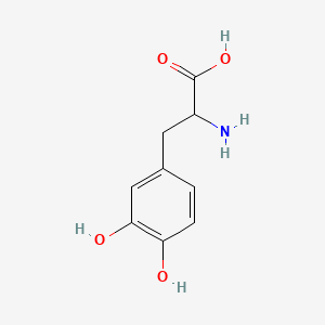 2-Amino-3-(3,4-dihydroxyphenyl)propanoic acid - (63-84-3)
