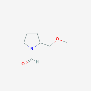 (S)-2-(Methoxymethyl)pyrrolidine-1-carbaldehyde - (63126-45-4)