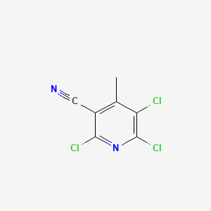 2,5,6-TRICHLORO-4-METHYLNICOTINONITRILE - (63195-39-1)