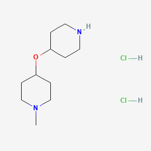 1-methyl-4-(piperidin-4-yloxy)piperidine dihydrochloride - (635699-23-9)