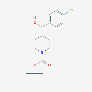 1-Boc-4-[(4-chlorophenyl)hydroxyMethyl]piperidine - (639468-65-8)