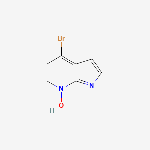 1H-Pyrrolo[2,3-b]pyridine, 4-broMo-, 7-oxide - (640735-27-9)