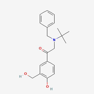 2-[(1,1-Dimethylethyl)(Phenylmethyl)Amino]-1-[4-Hydroxy-3-(Hydroxy-Methyl)Phenyl]Ethanonesalbutamol - (64092-10-0)