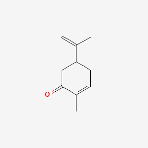 2-Cyclohexen-1-one, 2-methyl-5-(1-methylethenyl)-, (5R)- - (6485-40-1)