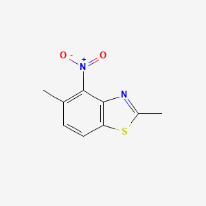 2,5-Dimethyl-4-nitrobenzo[d]thiazole - (650635-66-8)