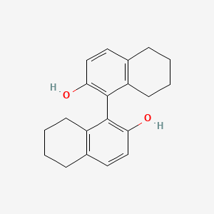 [1,1'-Binaphthalene]-2,2'-diol, 5,5',6,6',7,7',8,8'-octahydro-, (1S)- - (65355-00-2)