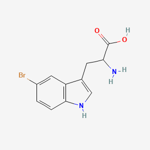 2-Amino-3-(5-bromo-1H-indol-3-yl)propanoic acid - (6548-09-0)