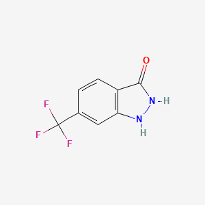 3-HYDROXY-6-TRIFLUROMETHYL (1H)INDAZOLE - (655-96-9)