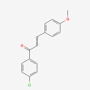 1-(4-CHLOROPHENYL)-3-(4-METHOXYPHENYL)PROP-2-EN-1-ONE - (6552-63-2)