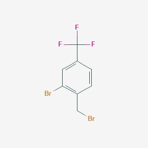 2-Bromo-4-(trifluoromethyl)benzyl bromide - (657-64-7)