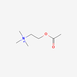 2-Acetoxy-N,N,N-trimethylethanaminium bromide - (66-23-9)