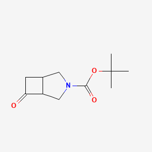 tert-butyl  6-oxo-3-aza-bicyclo[3.2.0]heptane-3-carboxylate - (663172-80-3)