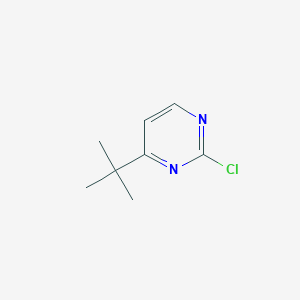 2-Chloro-4-(1,1-dimethylethyl)pyrimidine - (66522-06-3)