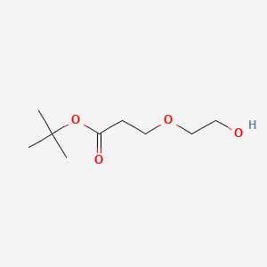 tert-Butyl 3-(2-hydroxyethoxy)propanoate - (671802-00-9)
